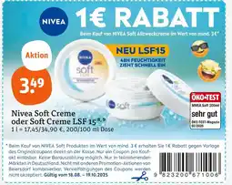 tegut Nivea soft creme Angebot
