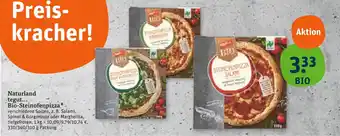 tegut Naturland tegut... bio-steinofenpizza salami Angebot
