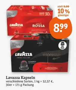 tegut Lavazza rossa Angebot