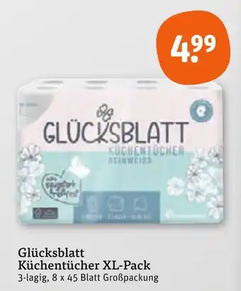 tegut Glücksblatt küchentücher xl-pack Angebot