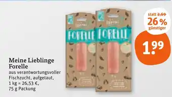 tegut Meine lieblinge forelle Angebot