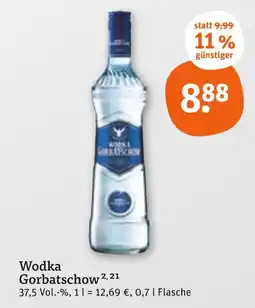 tegut Wodka gorbatschow Angebot
