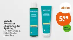 tegut Weleda rosmarin shampoo Angebot