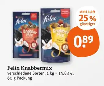 tegut Felix knabbermix Angebot