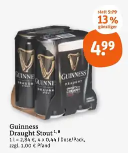 tegut Guinness draught stout Angebot