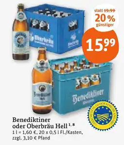 tegut Benediktiner Angebot