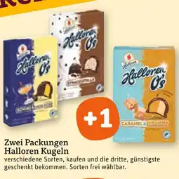 tegut Halloren kugeln zwei packungen Angebot