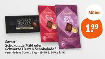 tegut Sarotti schokolade mild Angebot