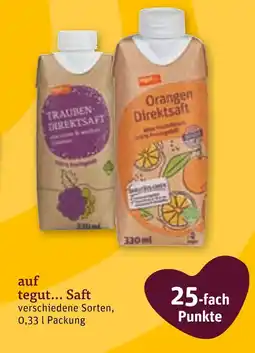 tegut Tegut... saft Angebot
