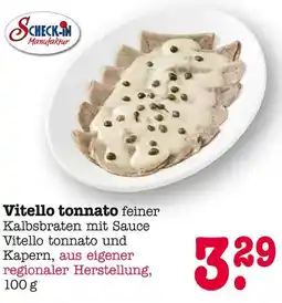 E-Center Scheck-in manufaktur vitello tonnato Angebot