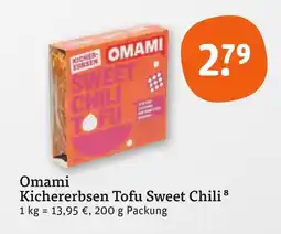 tegut Omami kichererbsen tofu sweet chili Angebot