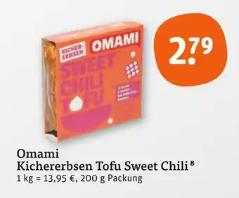 tegut Omami kichererbsen tofu sweet chili Angebot