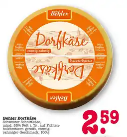E-Center Behler dorfkäse Angebot