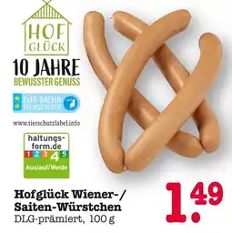 E-Center Hofglück wiener-würstchen Angebot