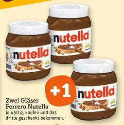 tegut Ferrero nutella Angebot