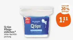 tegut Q-tips pflegestäbchen Angebot