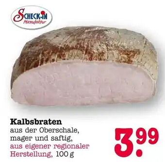 E-Center Check-in manufaktur kalbsbraten Angebot