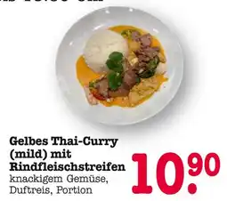 E-Center Gelbes thai-curry (mild) mit rindfleischstreifen Angebot