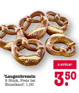 E-Center Laugenbrezeln Angebot