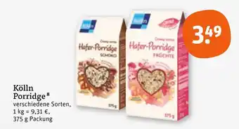 tegut Kölln porridge Angebot