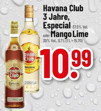 trinkgut Havana club 3 jahre Angebot