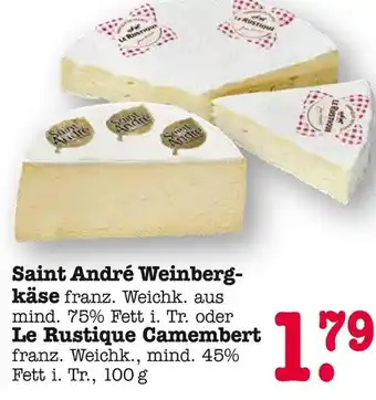 E-Center Saint andré weinbergkäse Angebot