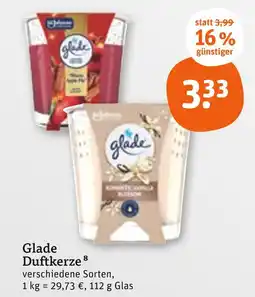 tegut Glade duftkerze Angebot