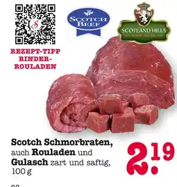 E-Center Scotch beef schmorbraten Angebot
