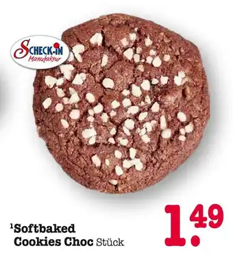 E-Center Scheck-in manufaktur softbaked cookies choc Angebot