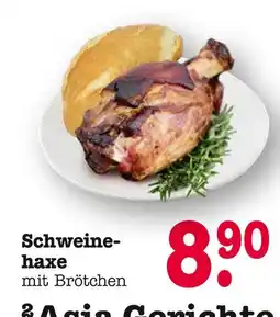 E-Center Schweinehaxe mit brötchen Angebot
