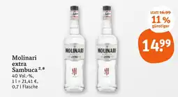 tegut Molinari extra sambuca Angebot