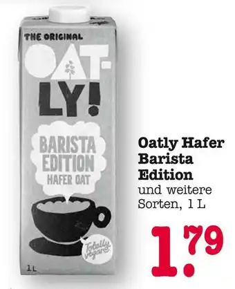 E-Center Oatly hafer barista edition Angebot