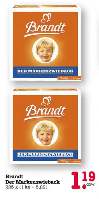 E-Center Brandt der markenzwieback Angebot