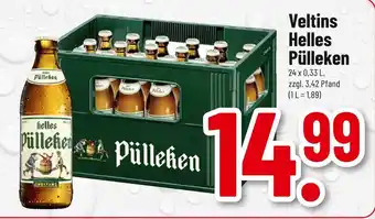 trinkgut Veltins helles pülleken Angebot