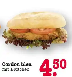E-Center Cordon bleu mit brötchen Angebot