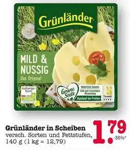 E-Center Grünländer grünländer in scheiben Angebot
