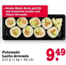 E-Center Futomaki lachs avocado Angebot