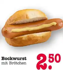 E-Center Bockwurst mit brötchen Angebot