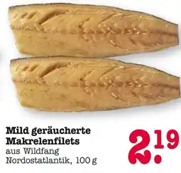E-Center Mild geräucherte makrelenfilets Angebot