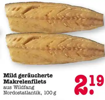 E-Center Mild geräucherte makrelenfilets Angebot
