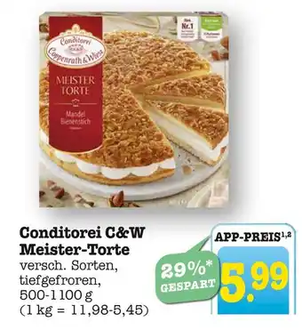 E-Center Conditorei coppenrath & wiese meister-torte Angebot