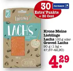 E-Center Krone meine lieblinge lachs Angebot