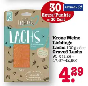E-Center Krone meine lieblinge lachs Angebot