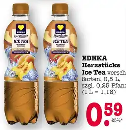 E-Center Edeka herzstücke ice tea Angebot