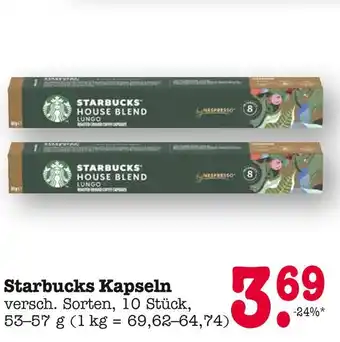 E-Center Starbucks kapseln Angebot