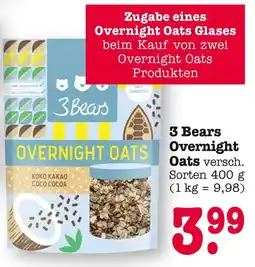 E-Center 3 bears overnight oats Angebot