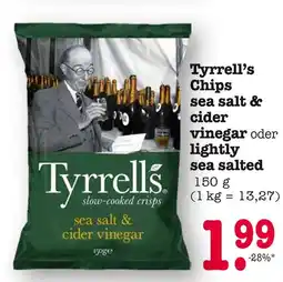 E-Center Tyrrell’s sea salt & cider vinegar Angebot