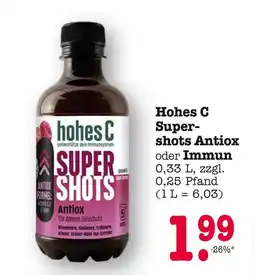 E-Center Hohes c supershots antiox Angebot