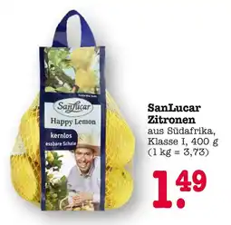 E-Center Sanlucar zitronen Angebot