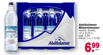 E-Center Adelholzener mineralwasser Angebot